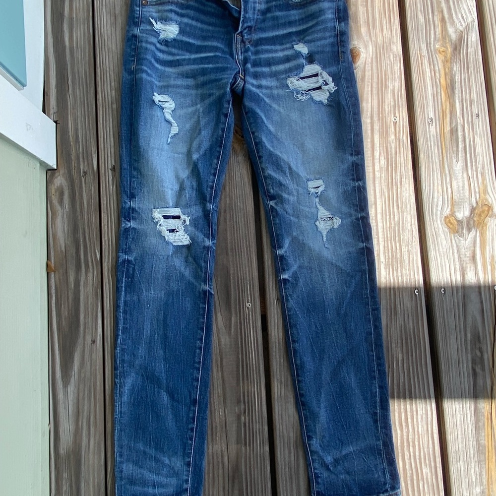 American eagle air flex + jeans